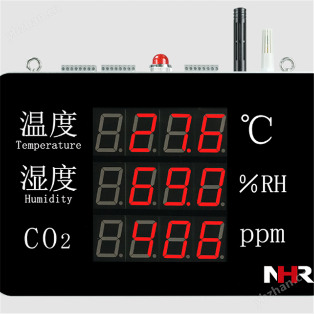 大屏二氧化碳温湿度记录仪