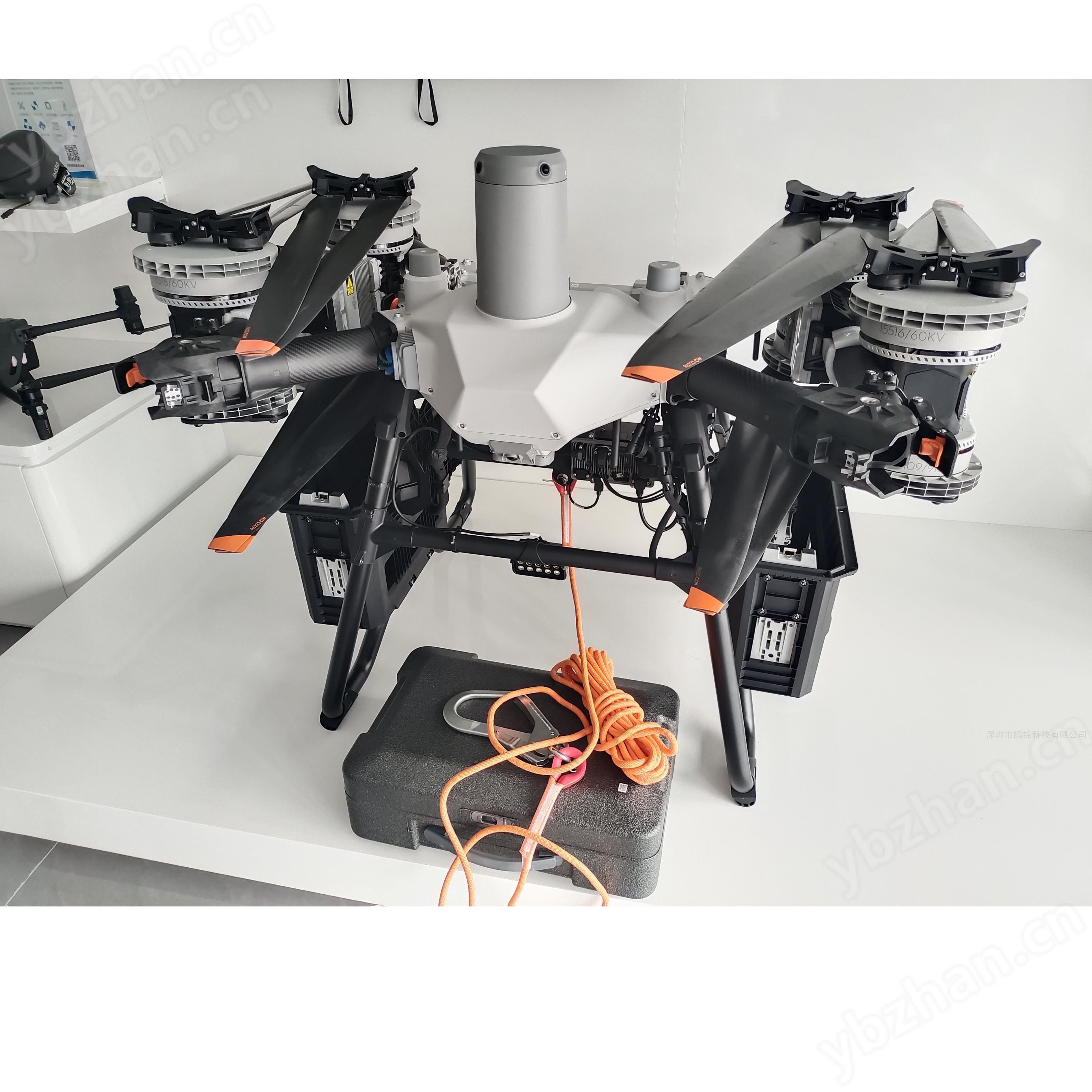 大疆FlyCart100載重80kg，可飛1500米高
