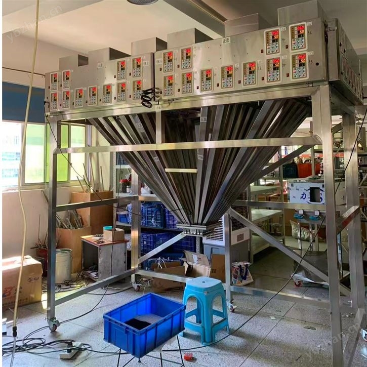 40頭樹脂鉆顆粒分裝機防靜電不漏料不串色