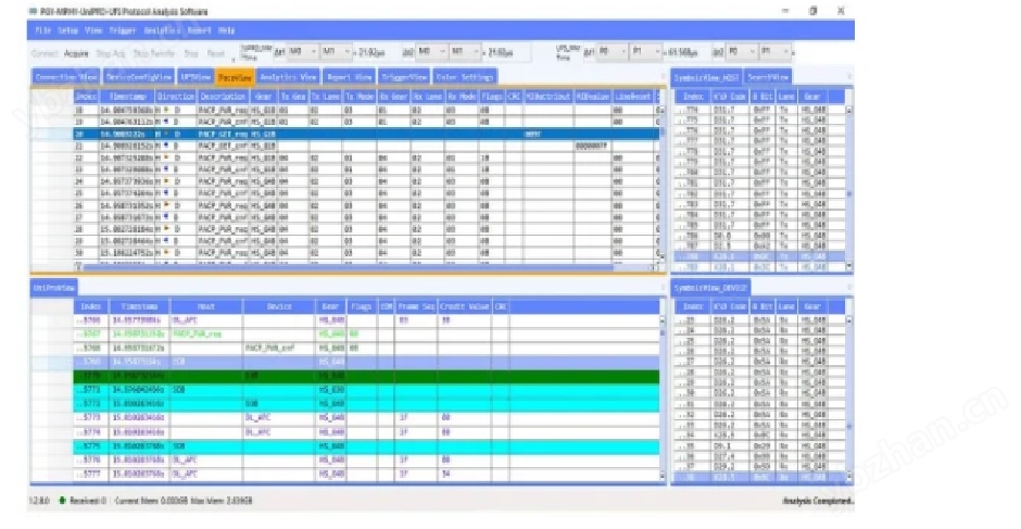 Prodigy UFS4.0 協議分析儀
