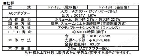 日本船越龍FY-18N汽車玻璃檢查燈FUNATECH