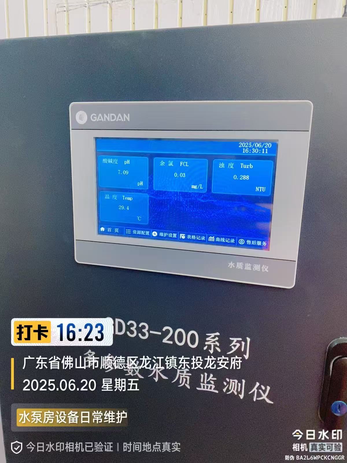 甘丹科技新品飲用水監(jiān)測儀強勢進入市場