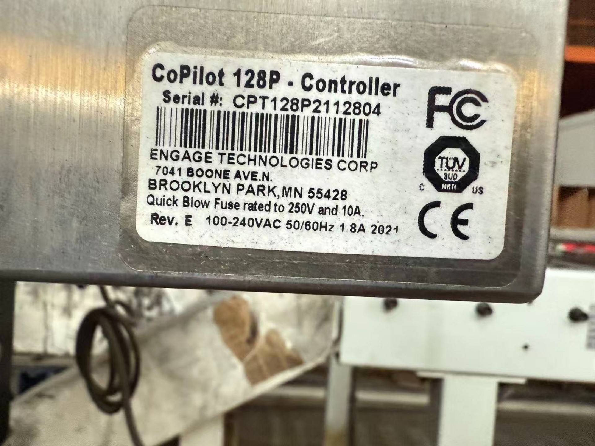 美国仕贵宝CoPilot 128高解析喷码机 型号:CoPilot 128库号：M412007