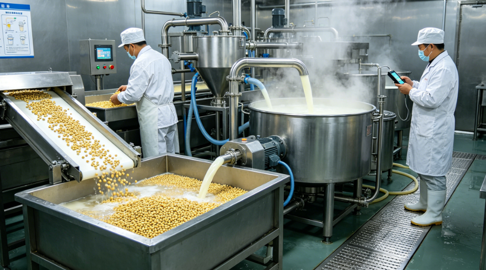 濃度變送器如何守護(hù)豆制品生產(chǎn)生命線？