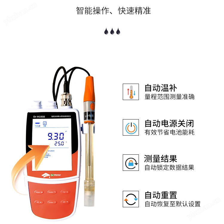 水博士便攜多參數(shù)pH溶解氧水質(zhì)檢測(cè)儀